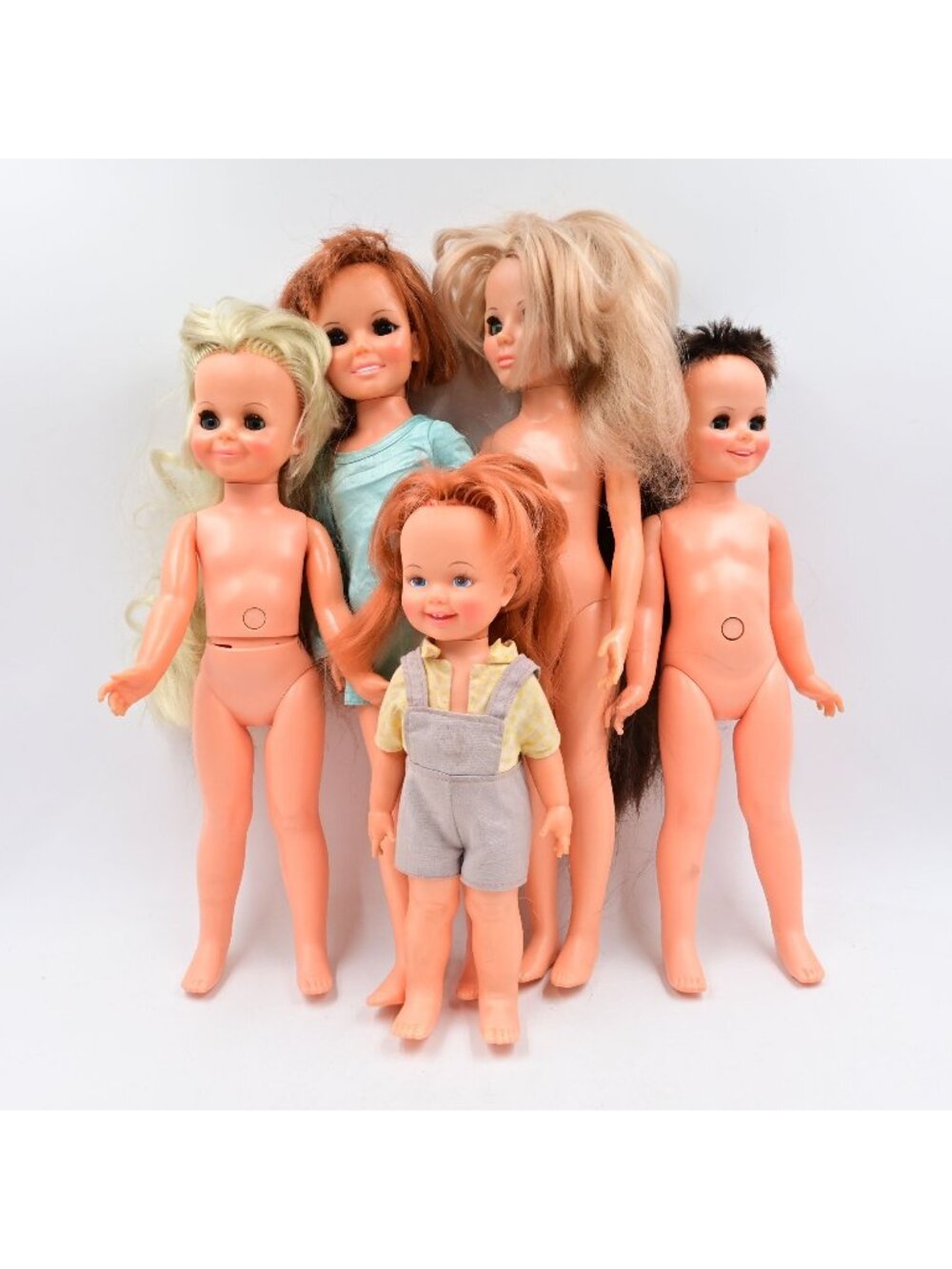 Ideal Crissy Family Doll Lot Vintage 1970s Growing Hair Velvet Kerry Cinnamon